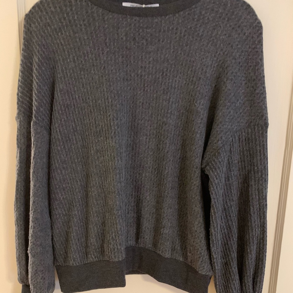 Project social t waffle cozy sweatshirt
